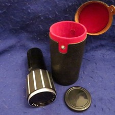 CAMERA ZOOM PROJECTION LENS 4" to 6" f/3.5  CASE VINTAGE FILM LENS EXC COND  