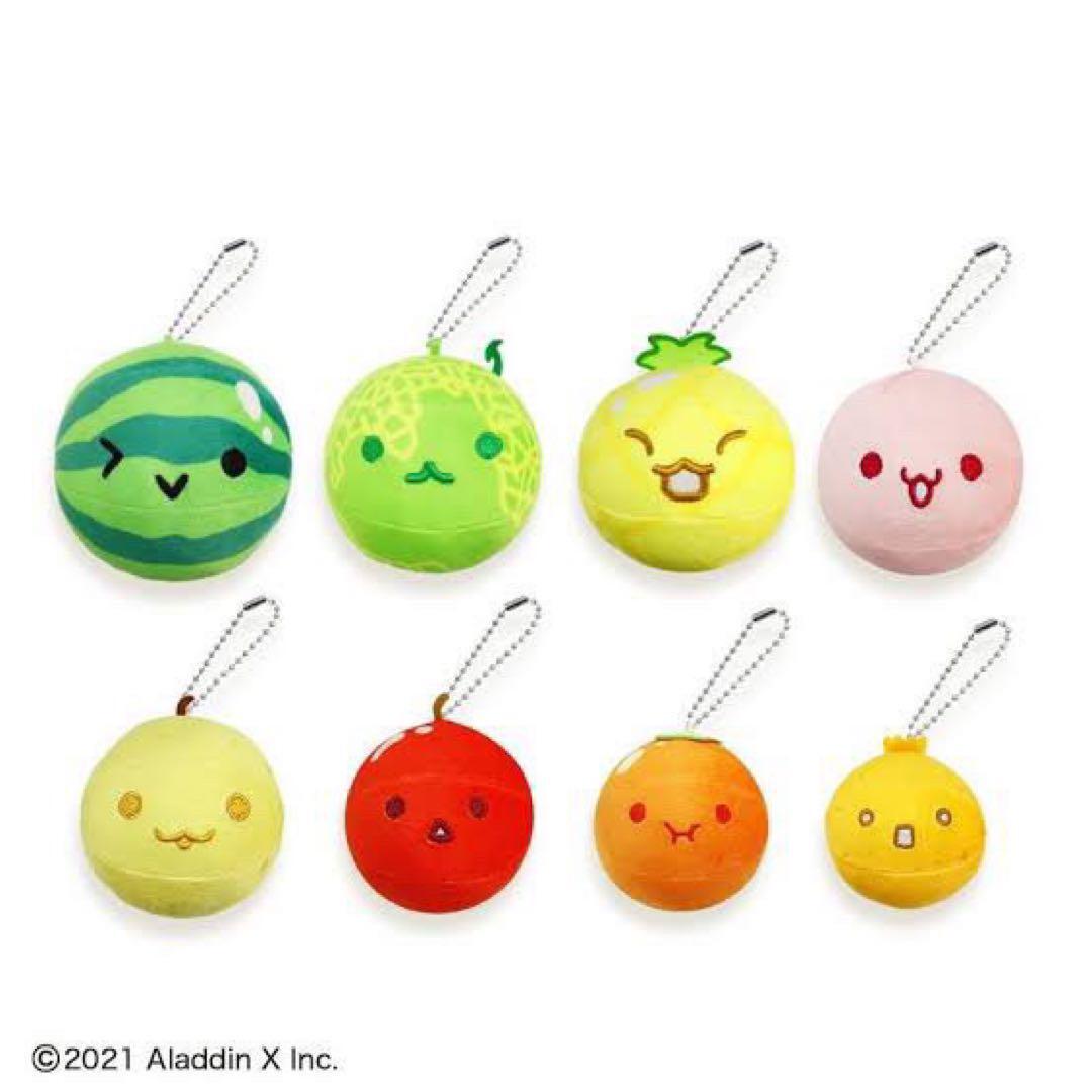 Suika Game Mini Plush Mascot Chain Full Complete Set | eBay