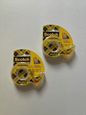 Scotch Double Sided Tape 1/2" x 130" Photo Safe 2 Pack