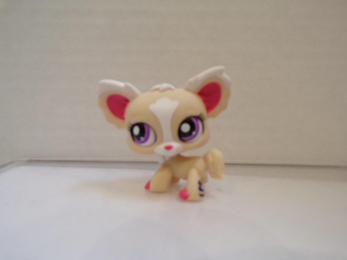 LPS little pet shop バーチャルペット　dog わんちゃん Littlest Pet Shop~#1892~Chihuahua~Dog Puppy~Beige Cream