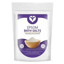 Epsom Bath Salts Spa Natural Magnesium Sulphate Relax Muscle Aches Pain 100%Pure