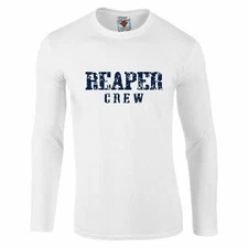 Reaper Crew Long Sleeve T-Shirt  Inspired by Sons of Anarchy TV gang bike samcro