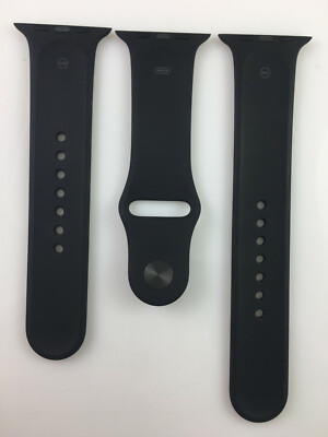 Original Apple Watch Sport Band 42mm 44mm 45MM 46MM Space Gray Pin