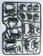 Wargames Atlantic Horses single sprue 28mm 28mm Plastic