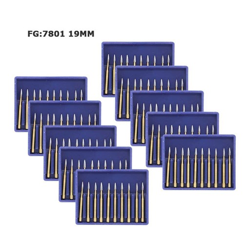 10 Pcs Dental Carbide Steel Trimming Finishing Burs Tungsten Bur FG Handpiece - Afbeelding 116 van 193