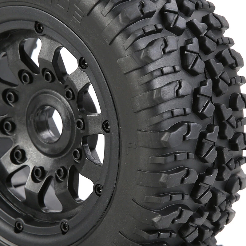 2PCS Wheel Studded Tyre for 1/5 Losi 5ive T 1.0 2.0 ROVAN ROFUN LT RC CAR - Image 3 of 4