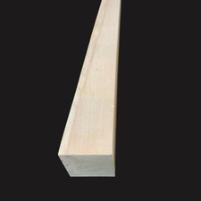 American Basswood Carving/Whittling Wood Block 1.5x 1.5x 18- Free US Shipping