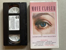 MOVE CLOSER Music Complilation of hits of 1987 music VHS PAL Video