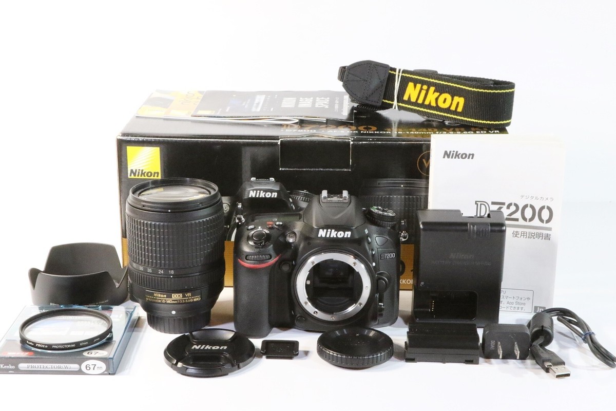 ☆Nikon ニコン D7200 18-140 VRレンズキット【中古美品】