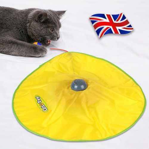 Pet Cat Meow Toy Electronic Interactive Undercover Moe Cat Kitten Xmas Toys UK