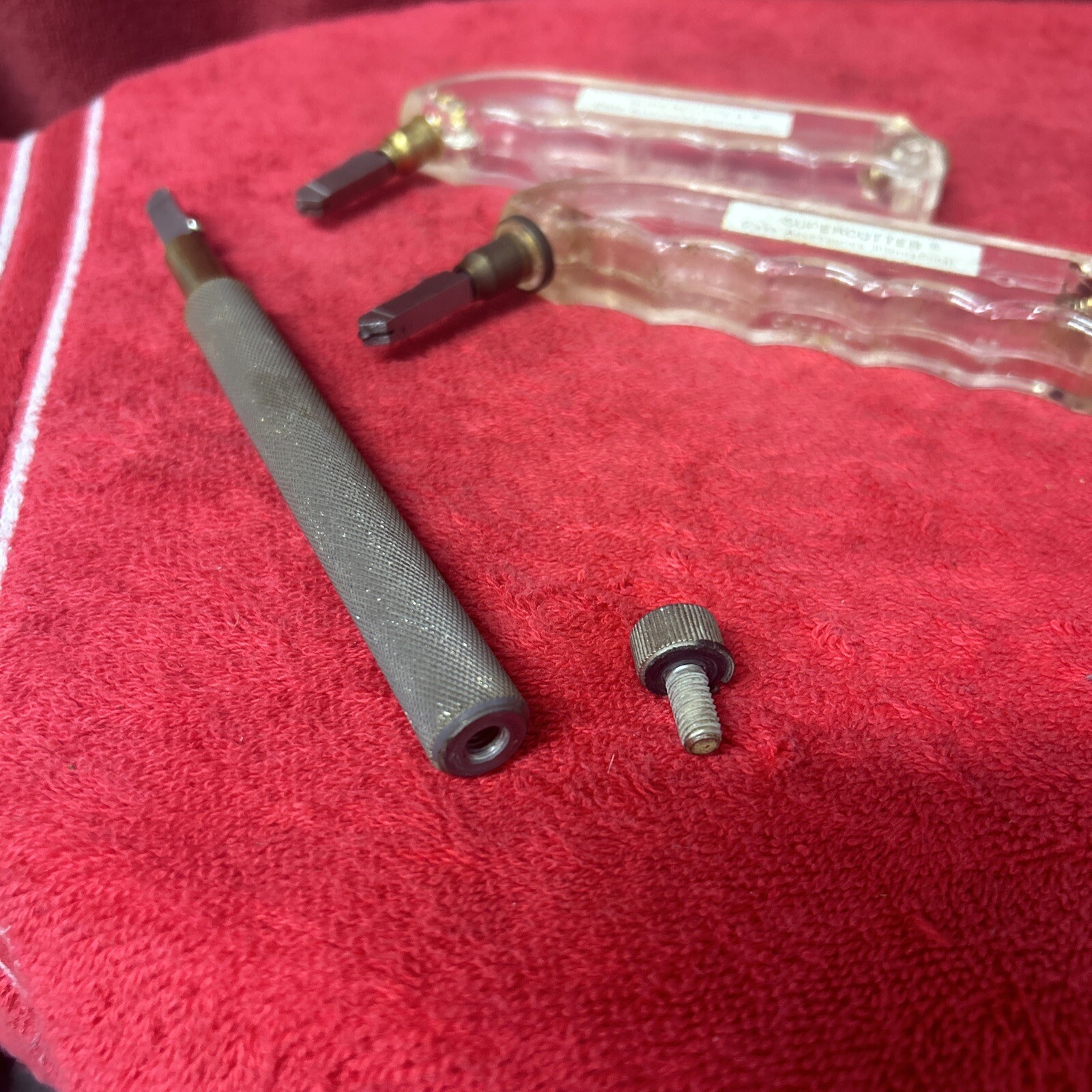 Clear Oil Hand Cutter Toyo TC600 (2) Lot Plus Toyo TC10 for Glass