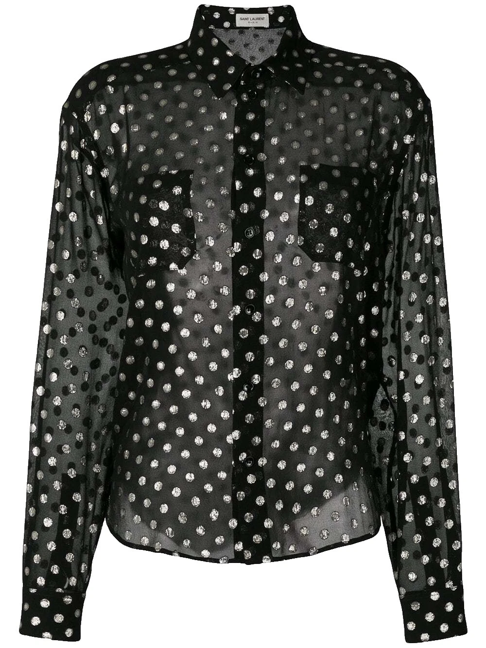 Saint Laurent Silk Tops for Women