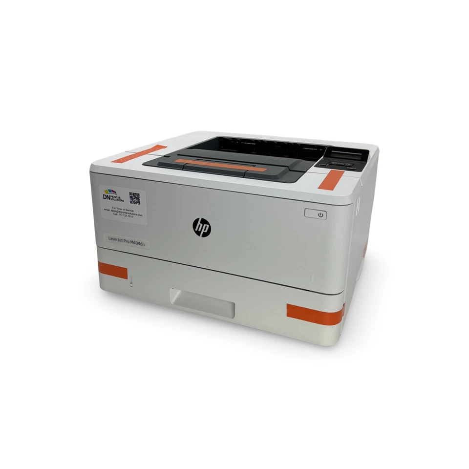 HP LaserJet Pro M404dn W1A53A Workgroup Monochrome Laser Printer TONER INCLUDED - Image 2 of 4