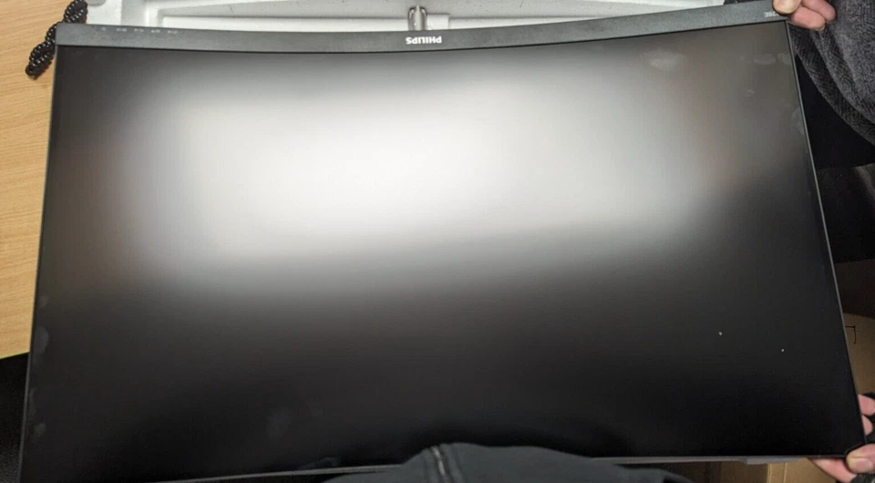 Philips 328E1CA 32" Curved LCD Monitor with Ultra Wide-Color - Black... - Image 2 of 3