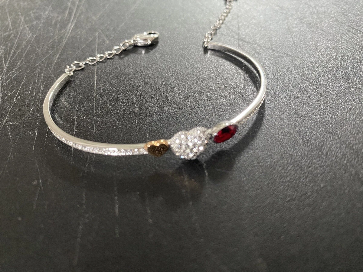 Swarovski infinity bracelet silver deals