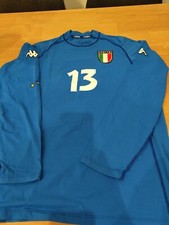Maglia Italia #13 EURO 2000 nazionale Italy Shirt Kappa XL manica lunga