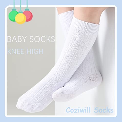 Baby Knee High Socks Girls Newborn Socks Boys Infant 612 Months 3