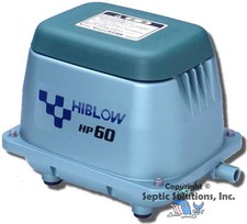 HIBLOW HP-60 SEPTIC AIR PUMP AERATOR NEW FREE...
