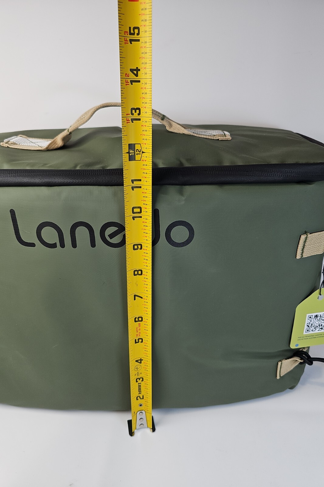 New Lanedo 34 Can Multi-Functional Collapsible Soft-Sided Cooler Bag Dark Green
