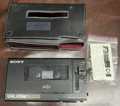 Sony WM-D6C Walkman Pro NOT TESTED FOR PARTS/REPAIR ONLY