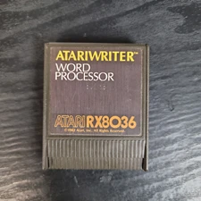 AtariWriter Word Processor Writer Atari 400/ 800/XL/XE Cart Great Shape
