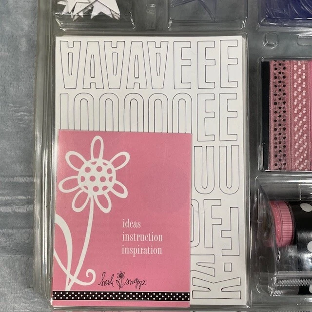 Heidi Swapp 567 piezas tema familiar adorno colección álbum de recortes kit nuevo Foto 3 de 4