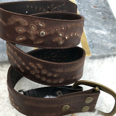 Bed Stu Belt NEW Brown Matte Leather MIST Distressed ...