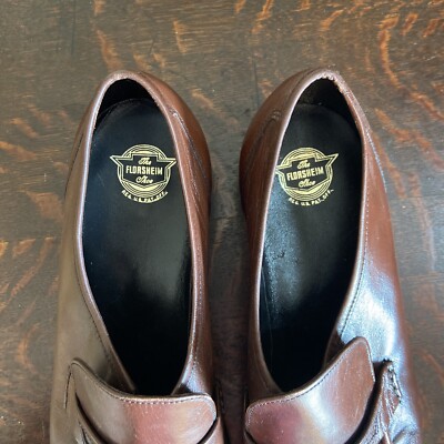 Vtg Florsheim Men’s Shoes Black LeatherDonovan Loafers 11 Tassels Made In Italy Vintage Mens Florsheim Tassel Loafers Size 10.5 90s Black  main image 4