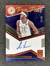 2021-22 Donruss Elite - ISAIAH JACKSON - Pen Pals Rookie Auto /49 - RC PACERS