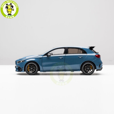1/18 Mercedes AMG A45 S NZG Blue Diecast Model Toy Car Gifts For