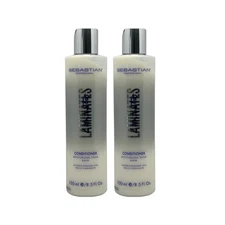 Sebastian Laminates Conditioner Moisturizing Shine Rinse 8.5 Oz(Pack of 2)
