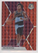 2019-20 Panini Mosaic Red Prizm Collin Sexton #167 0d3