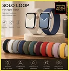 Solo Loop for apple watch band 44mm 40mm 45mm 41mm 49mm 46mm 42mm bracelet.