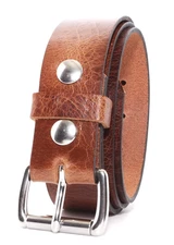 Men's Genuine Buffalo Leather Belts Full Grain Work USA By Amish Handmade 1.5"