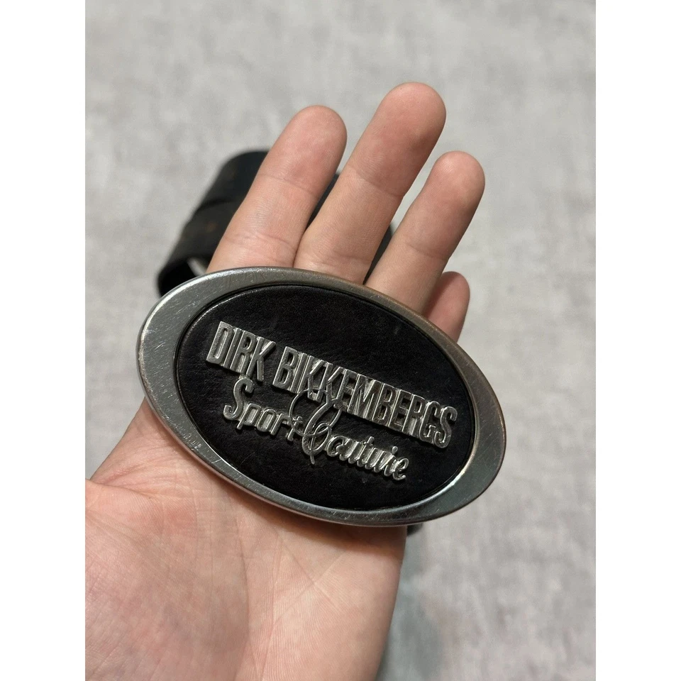 Cinturón Dirk Bikkembergs archivo años 90 Foto 3 de 4