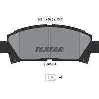 Textar 2196102 Bremsbelagsatz FüR Toyota Avensis MR2 Carina E SW2 T22 T19