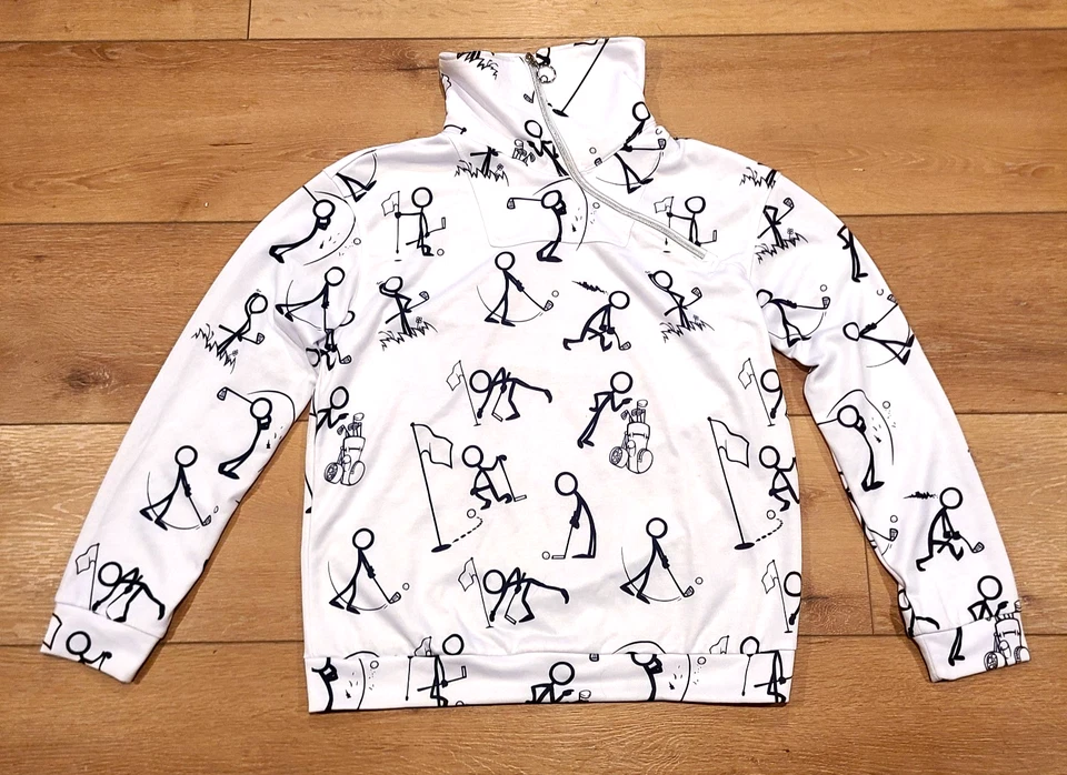 Женский пуловер AceGolfs CE Golf фигурка Silly Hyper-prep толстовка для гольфа L - Изображение 2 из 4