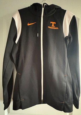 Nike Jacket Men Small Black Tennessee Volunteers On Field Therma Fit Zip
