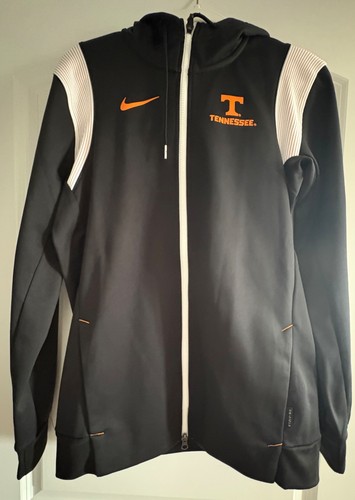Nike Jacket Men Small Black Tennessee Volunteers On Field Therma Fit Zip