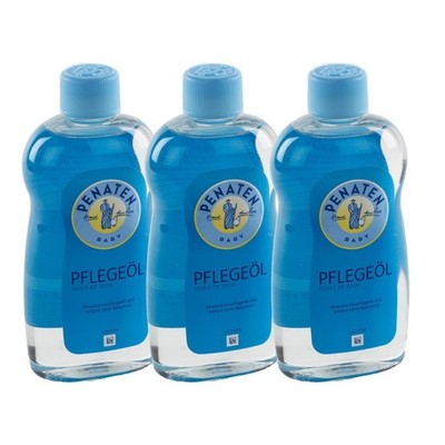 3x Penaten Baby Pflege-Öl 500 ml - Bei Neugeborenen bewährt
