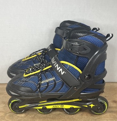 Schwinn ABEC 5 Incline Skates Rollerblades Youth Sz 5-8 Adjustable Blue 