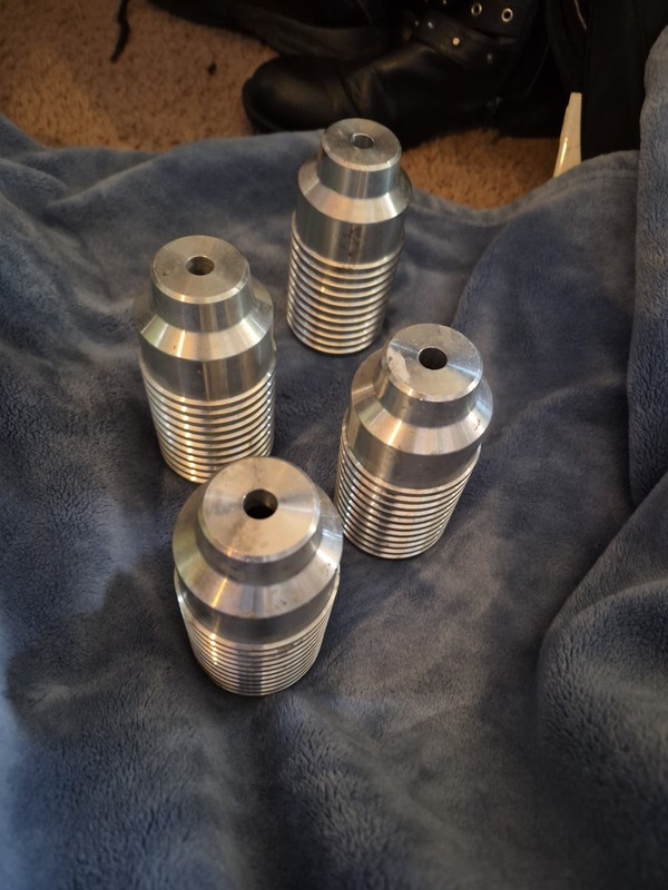 4.5 Inch  Aluminum Bike Pegs (Set Of 4)