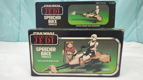NEW / Sealed - STAR WARS Return of the Jedi Speeder Bike vehicle Kenner