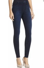 SPANX Jean-ish Ankle Leggings S Twilight Rinse Dark Wash Stretch 28 X 29