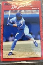 1990 Donruss - Bo Jackson #61 No . After Inc in the Copyright on Back
