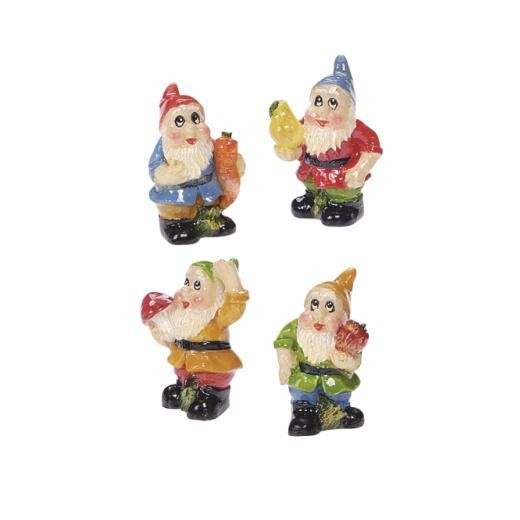 Knorr Prandell Resin Decorations - 4pcs Dwarves #613