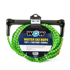WOW Sports Towing Rope for Wakeboard Green 75 ft