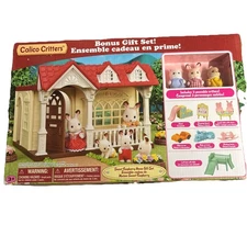 Calico Critters Sweet Raspberry Home Gift Set Maison Sweet Raspberrry