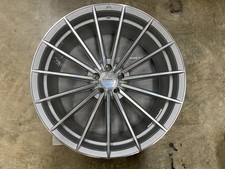 NEW Vossen Hybrid Forged HFX-4 22x10.5 et8 Wheel Rim Silver 5x112 HFX4-2M56