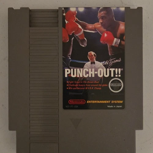 Nintendo NES Punch-Out!! Boxing Sports Game Manual Included NTSC-U/C